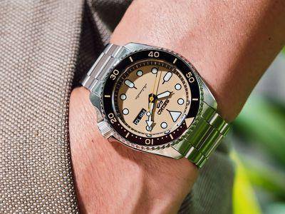 Seiko珍珠奶茶表中国台湾独享　黑糖色表圈、白玉珍珠变时标卡哇伊