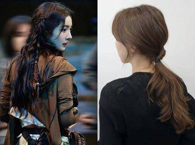 杨幂同款气质编发超级简单！4款秋冬必学　慵懒低马尾只需要1分钟