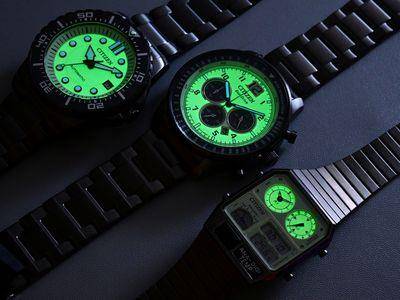 CITIZEN夜光开到最强　万元表日夜都亮眼