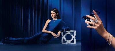 DE BEERS冬日绮境闪耀莲莲　2023圣诞形象广告ENCHANTED LOTUS系列绽放迷人魅力