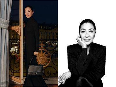 杨紫琼拿下BALENCIAGA品牌大使强强联手！　穿黑西装霸气单人照曝光　