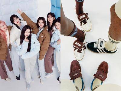 IVE张员瑛穿PUMA章鱼鞋超烧！adidas新联名“仿马毛Samba”反折鞋舌更萌