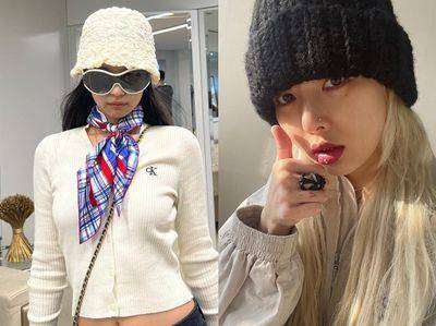 秋冬必备4大帽款“藏油头”!Jennie钟形帽显脸小、泫雅整年都戴毛帽