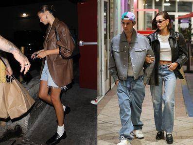 今年秋冬是皮衣主场！跟着Hailey Bieber穿　时髦性感、男友风一次掌握