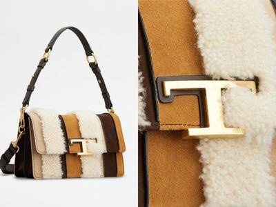 包・开箱／秋冬必收Tod’s新包！染上疗愈大地色“羊毛拼接皮革”优雅又百搭