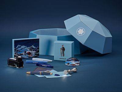 万宝龙出10万元圣诞礼物组！“帐篷”包装、“滑雪”钢笔　还有骨牌可玩