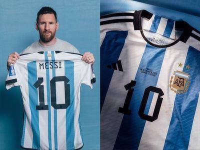 梅西世足赛冠军球衣要卖3亿　有望飙破体育纪念品拍卖天价纪录