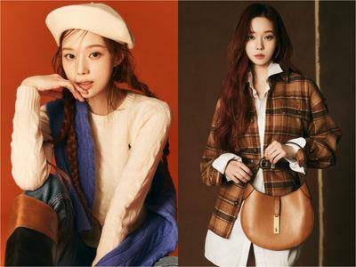 aespa成员Winter新身分揭晓！红棕发搭Polo Ralph Lauren学院风洋装辣又帅