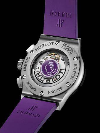 HUBLOT紫色雄狮表好霸气　英超足球迷一眼认出 时尚穿搭 图2张