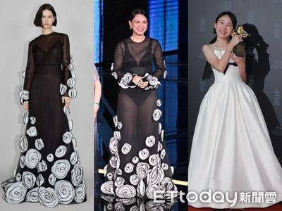 金马时尚／小清新林品彤摘下金马影后、李心洁“透视礼服”好身材一览无遗