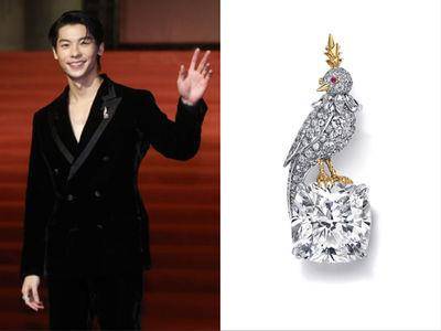金马时尚／最贵气明星是许光汉！　2亿首曝光Tiffany钻石鸟飞上身