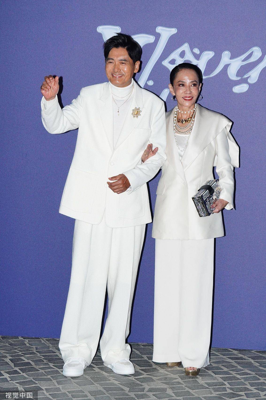周润发现身LV男装秀否认是白马王子　宋仲基穿玛莉珍鞋超可爱 名人名流 图1张