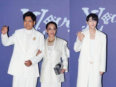 周润发现身LV男装秀否认是白马王子　宋仲基穿玛莉珍鞋超可爱