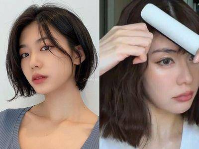 韩系慵懒感卷发3大重点！自然修饰不挑人　自己卷出绝美短发