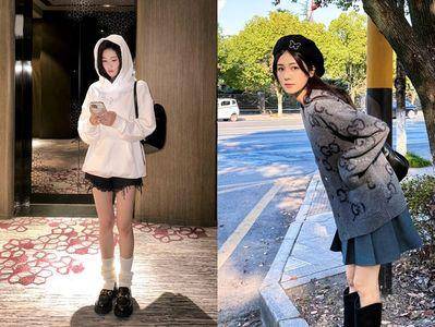 《以爱为营》白鹿戏外穿搭堪称教科书！亮色针织衫、帽T+泡泡袜超减龄