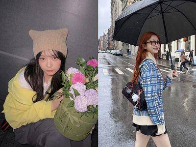 秋冬换季韩星同款单品跟入手！NewJeans带火猫耳毛帽、RONRON钦点率超高