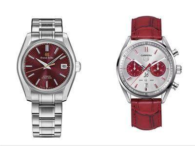 龙年表没有具象龙　Grand Seiko红金配照样喜气