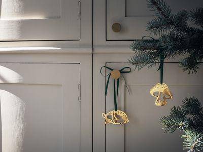 乔治杰生千元圣诞挂饰增添仪式感　丹麦制小鹿模样萌翻