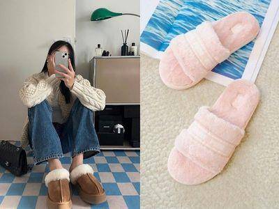 秋冬必备5款平价毛毛拖鞋　UGG爆款韩妞都穿、PUMA梦幻色系超烧