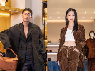 邵雨薇辣露马甲线太帅气！杨祐宁大衣里面没穿好性感