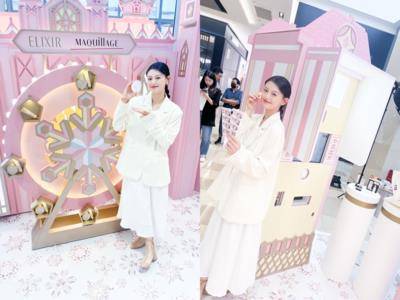 新北耶诞城必去“粉红雪花乐园”！跟好友一起拍贴纪念粉嫩时光