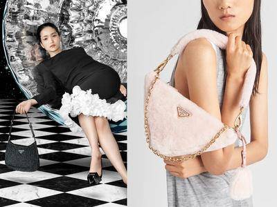 包・开箱／PRADA派对季夯包全进化！金泰梨水晶腋下包Cleo、疗愈羊绒一次看