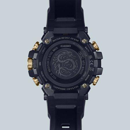 龙麟纹绕G-SHOCK表圈　金龙表霸气又贵气 奢侈品牌 图3张