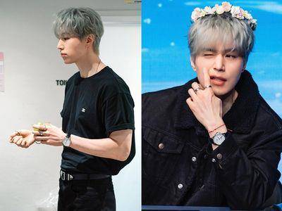 李栋旭新发色根本男偶像！花圈、猫耳朵完美消化　7款帅欧巴发型盘点　