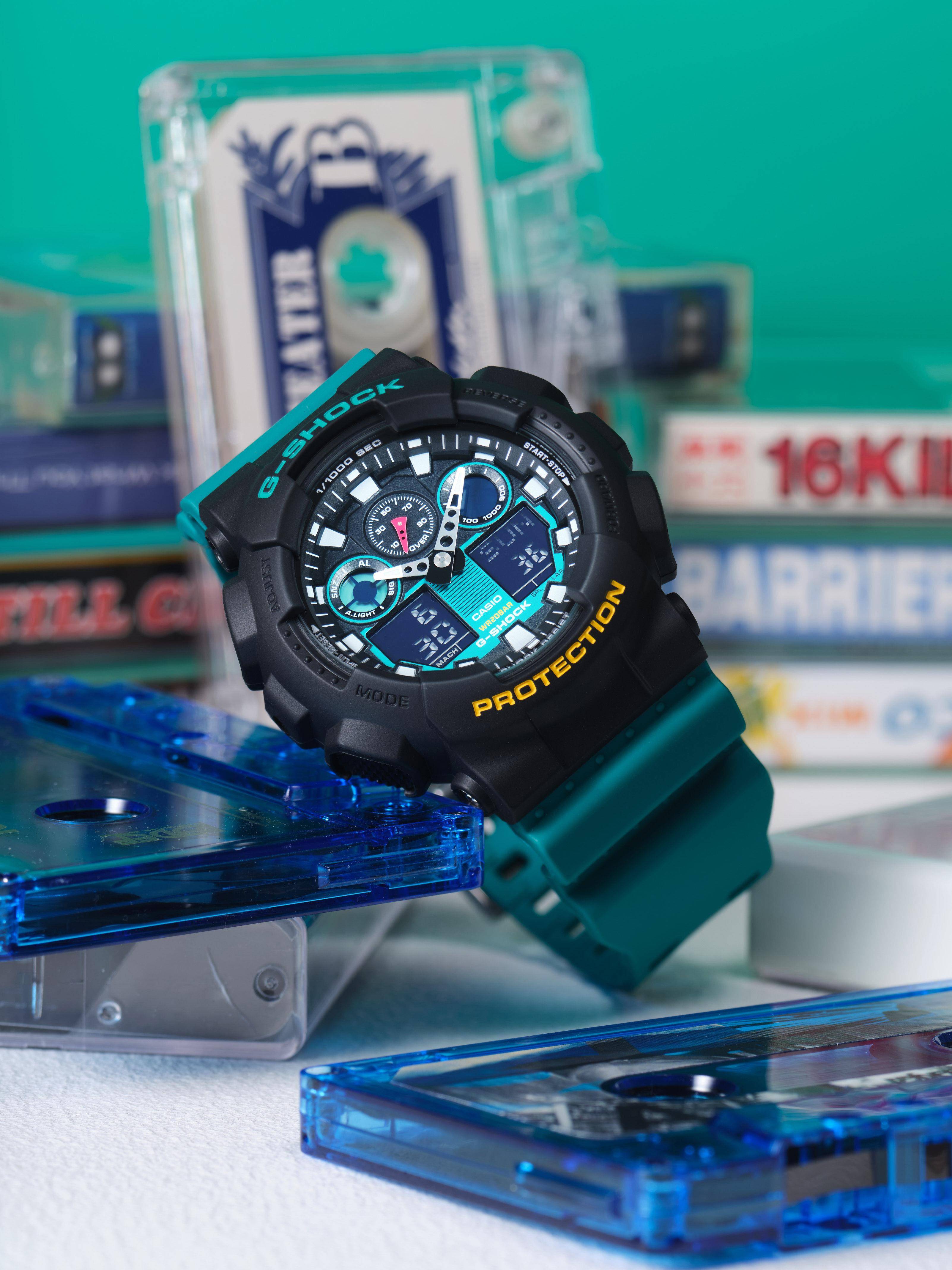 复古卡式录音带启发G-SHOCK　鲜艳表吹80年代复古风 最新资讯 图4张