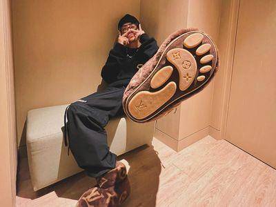 罗志祥抬脚秀84,000元LV鞋　熊掌胶底可爱爆击