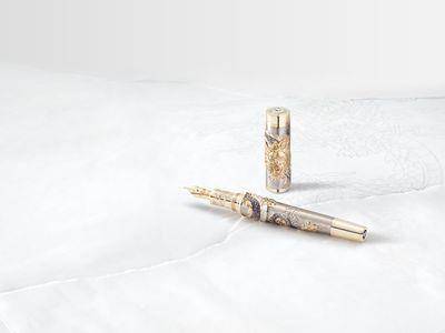 精雕飞龙超霸气！万宝龙627万元珠宝钢笔迎新年