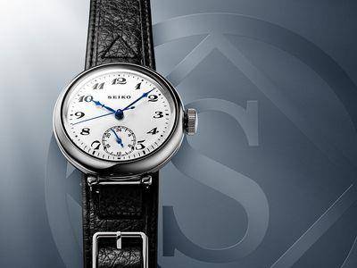 首款SEIKO字样表100岁了　纪念表把小秒盘变24小时显示