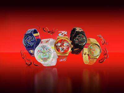 最入门龙年表曝光　Swatch不到3,000元霸气祥龙上手