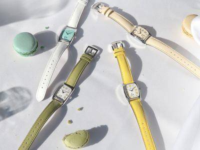 2万马卡龙色表好甜　Hamilton复古表迷人