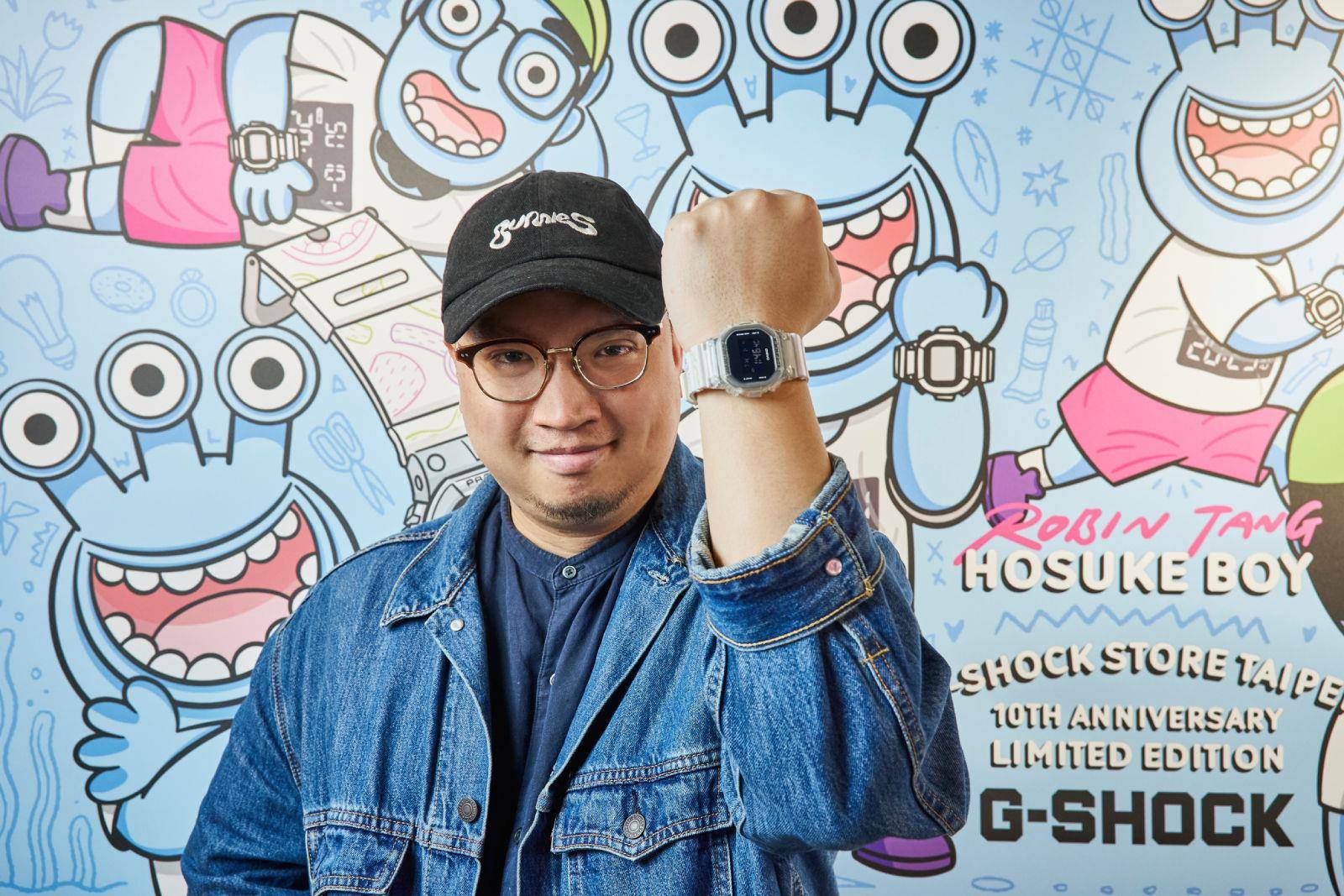 G-SHOCK缤纷表送可换头公仔　欢乐作出自中国台湾玩具设计师之手 最新资讯 图2张