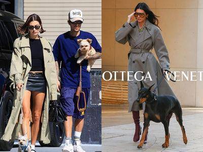 遛狗穿搭能多时髦?Kendall、小贾夫妻与宠物街拍变趋势 慵懒高级感必学