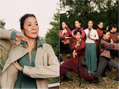 61岁杨紫琼穿lululemon打咏春！龙鳞曲线为灵感　新色紧身裤、羽绒衣登场