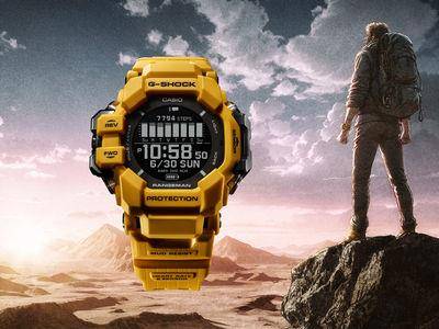 G-SHOCK强悍表防泥、耐冲击　首加入健行功能更实用