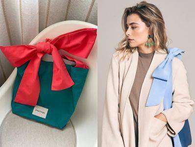 西班牙小众品牌把梦幻大蝴蝶结背上肩！缤纷多巴胺风格必须收一咖