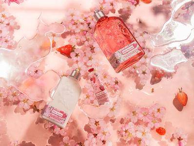 欧舒丹“草莓樱花系列”、L:a Bruket“扁柏身体系列”询问度超高