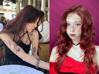 肤色立刻亮2阶！2024 春夏发色大势“浆果红棕色”染起来