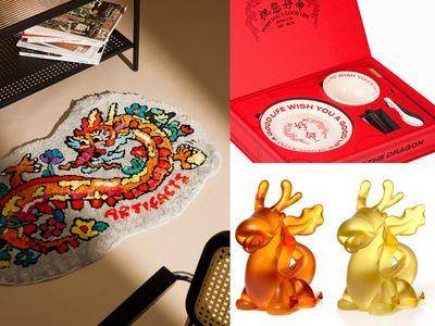 超时尚“龙年开运小物”!水晶龙可爱又招财 祝您好命碗盘组喜气满点