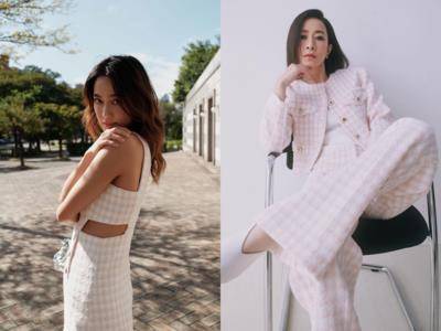 陈庭妮露腰胡宇威甜喊：电到了　佘诗曼穿Sandro粉红装变霸气女王