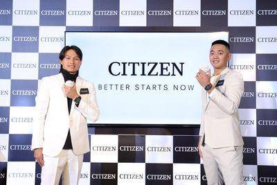CITIZEN 2024男表新品亮相　拿莫‧伊漾、徐若熙“表”现运动型男魅力
