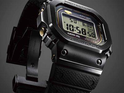 G-SHOCK近10万高端表抛光细腻　表带双面都有戏