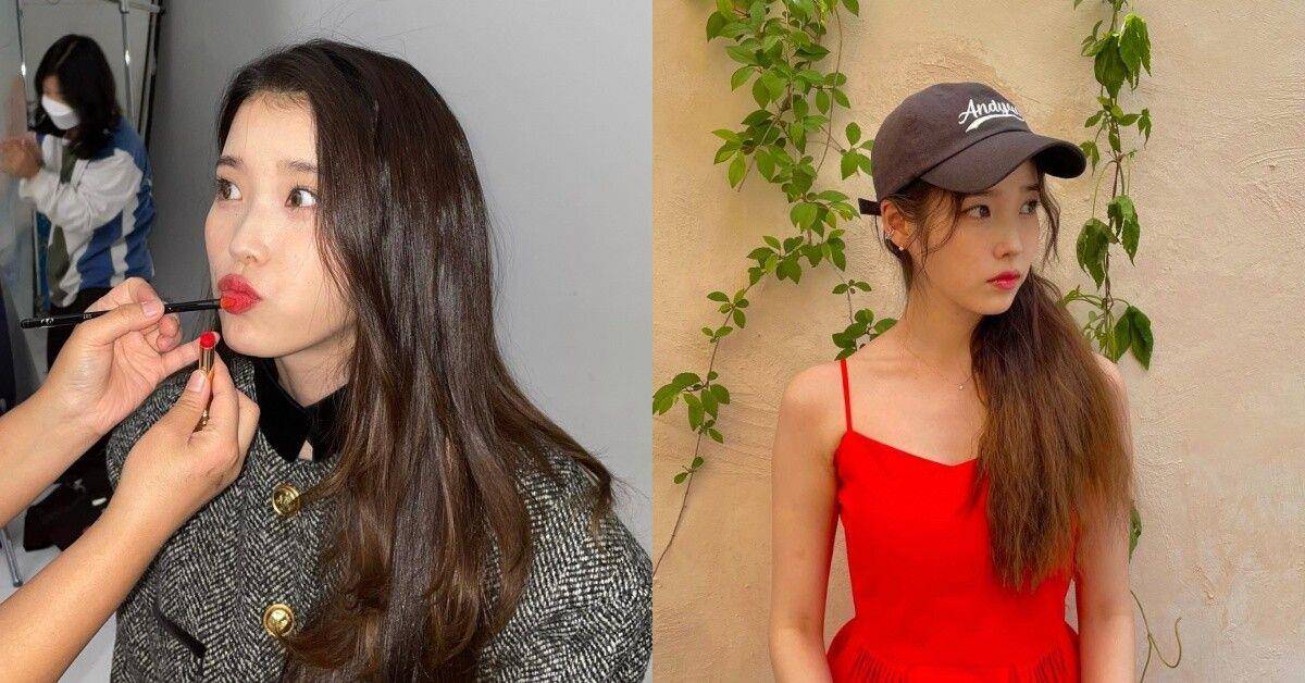 IU根本最强发色教科书！带火8款“显白发色”　柔和桃黄肌也能染 最新资讯 图4张