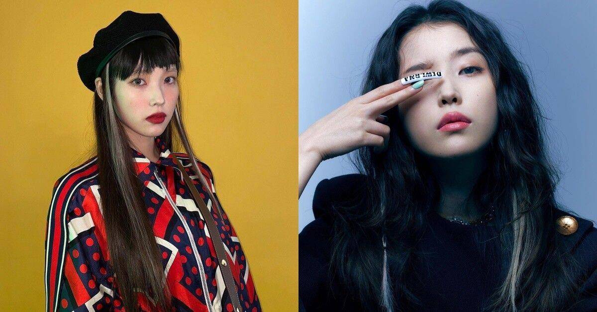 IU根本最强发色教科书！带火8款“显白发色”　柔和桃黄肌也能染 最新资讯 图5张