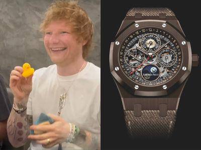 红发艾德戴逾630万AP表游台 超夯表是饶舌歌手杰作