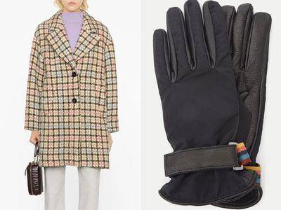 冬日防寒单品盘点!毛料大衣混搭羽绒背心激推 皮手套下雪也不怕