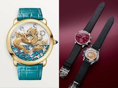 风・Luxury／卡地亚龙腾四海表好威　IWC喜气红表秀金龙自动盘